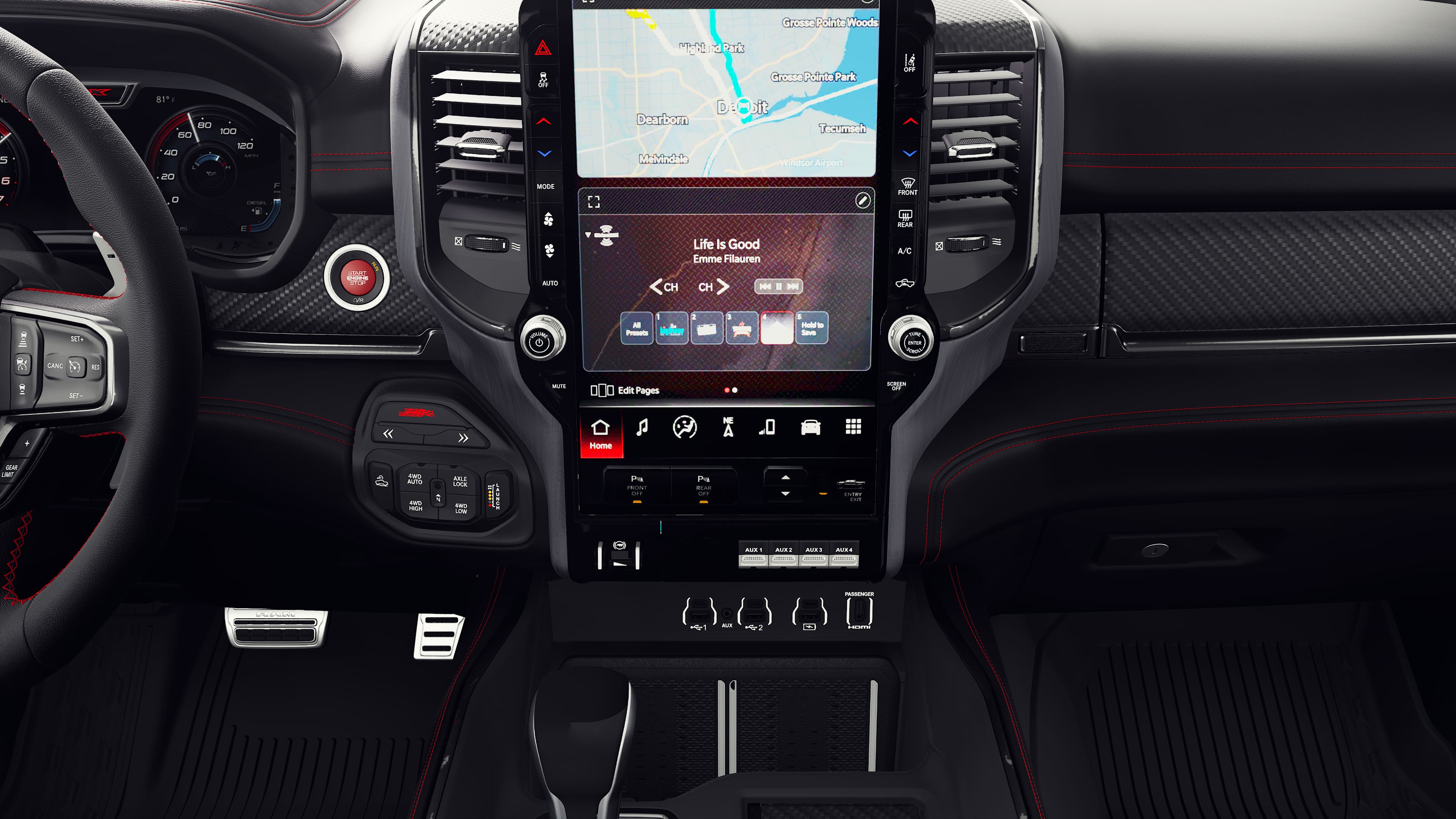 2027 RAM Ram 1500 RAM 1500 TRX SRT CREW CAB 4X4 5'7' BOX