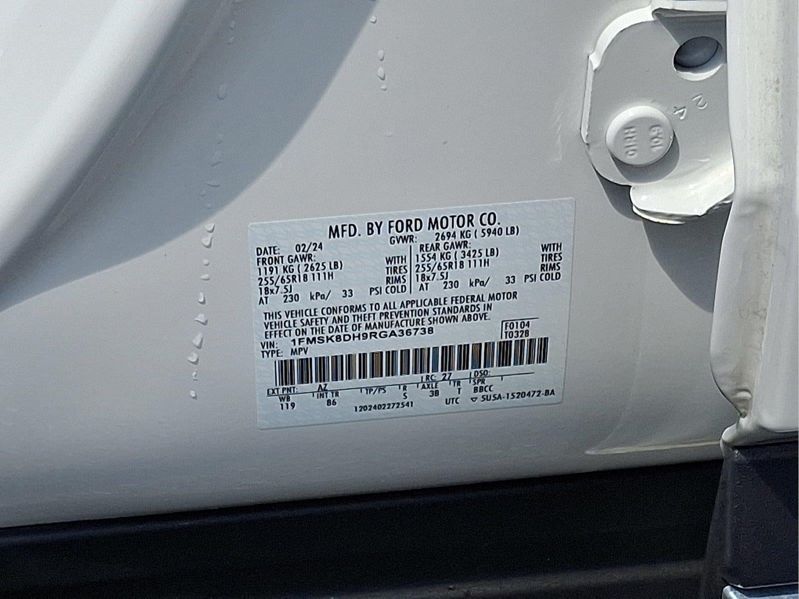 2024 Ford Explorer XLT