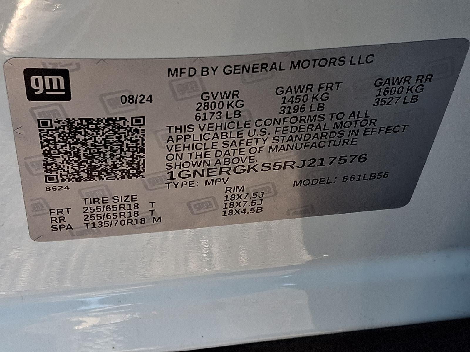 2024 Chevrolet Traverse FWD LT