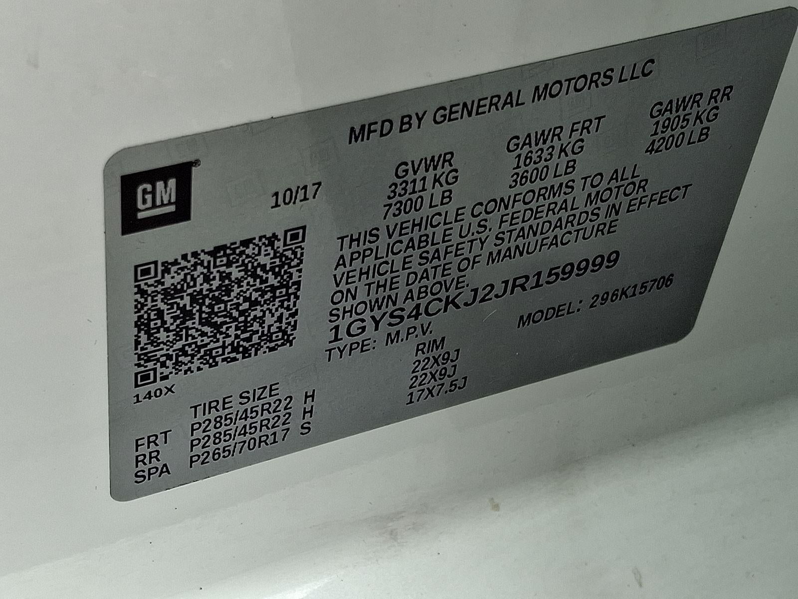 2018 Cadillac Escalade Premium Luxury