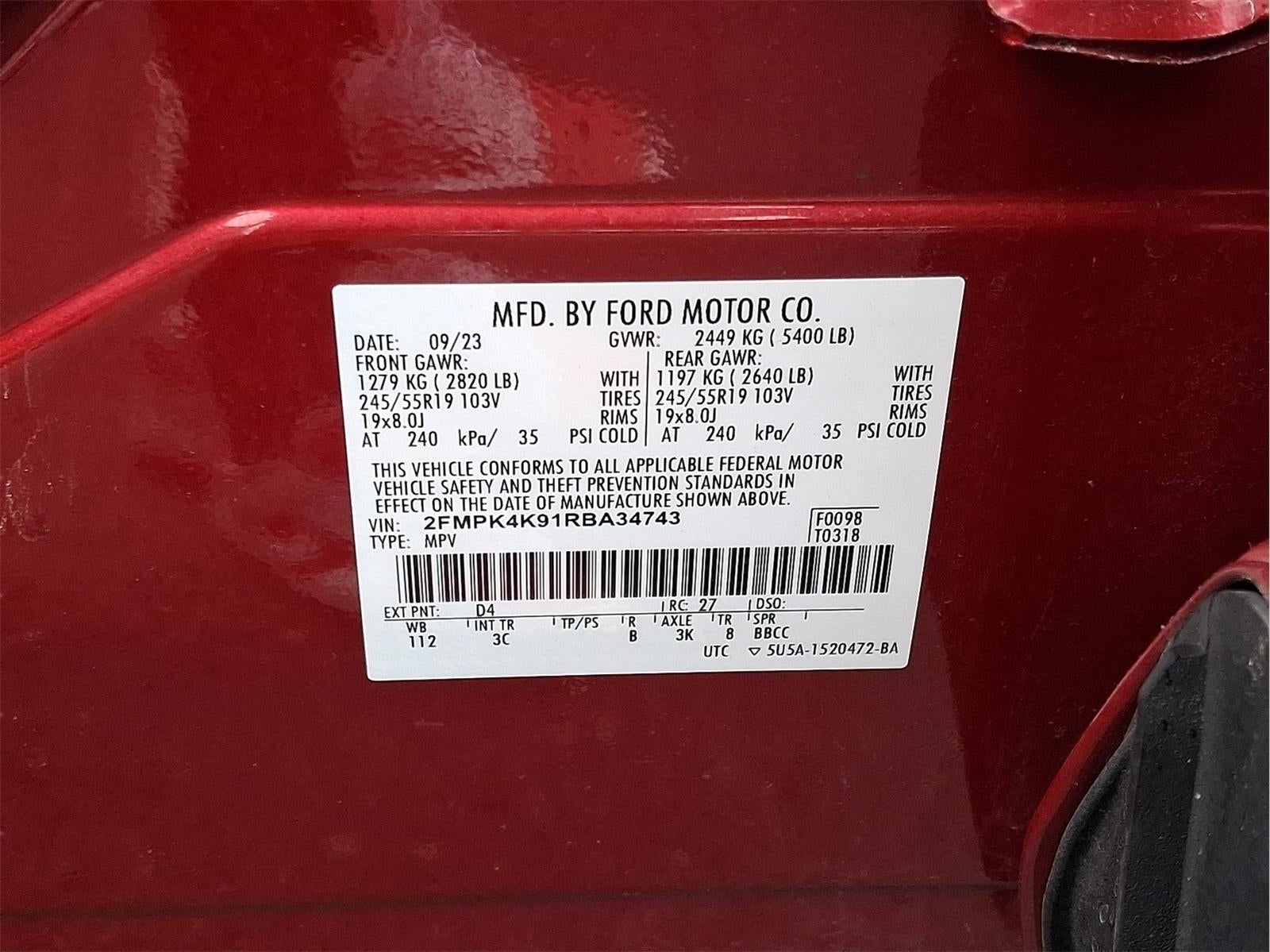 2024 Ford Edge Titanium