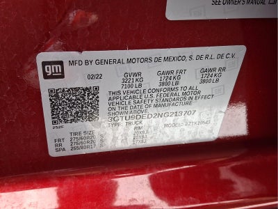2022 GMC Sierra 1500 Limited SLT