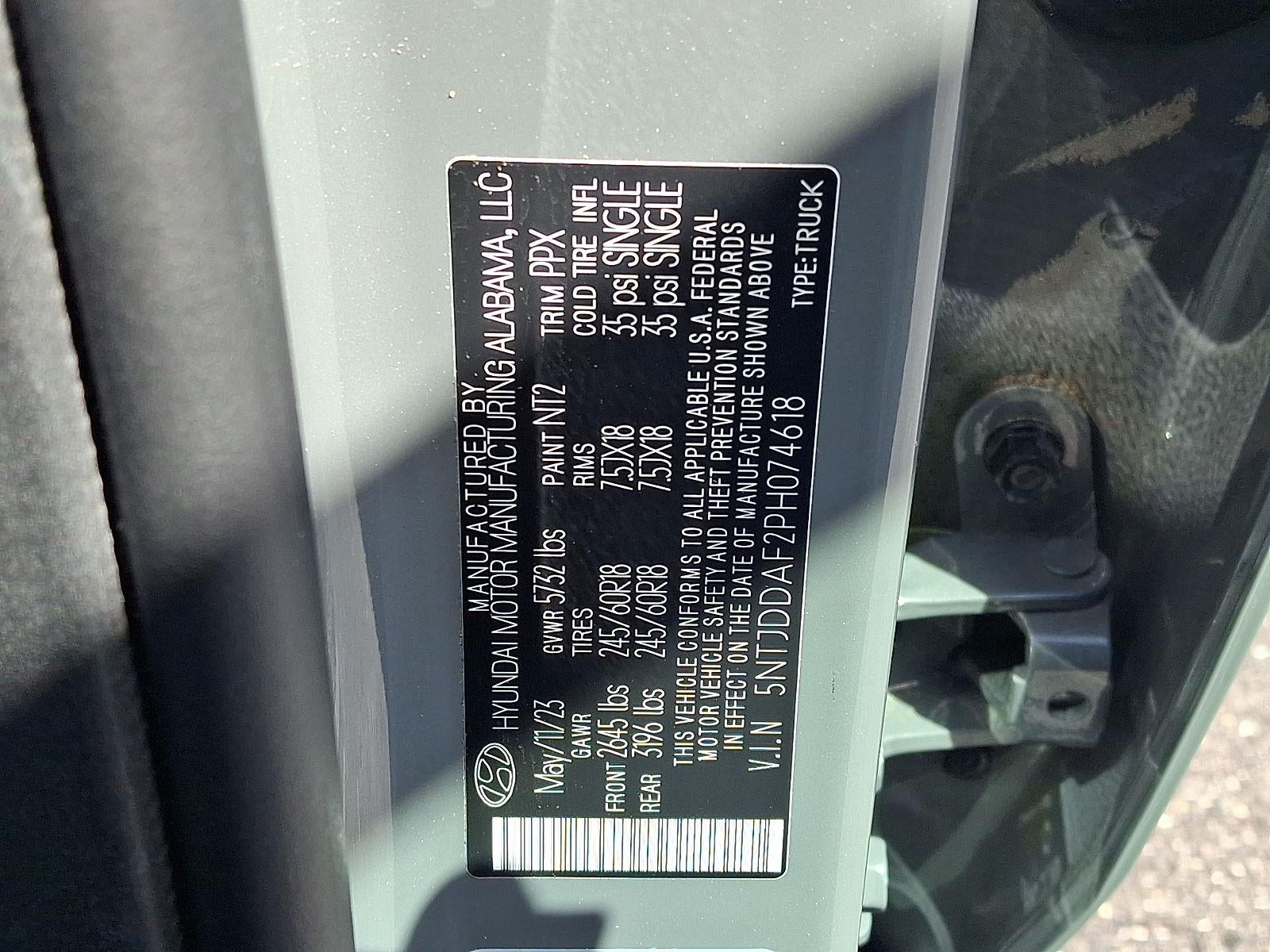 2023 Hyundai Santa Cruz SEL Premium