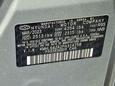 2023 Hyundai Sonata SEL