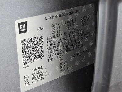 2020 GMC Canyon 4WD SLE