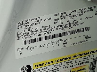 2021 Lincoln Navigator L Reserve