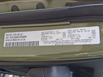 2026 Jeep Wrangler Willys