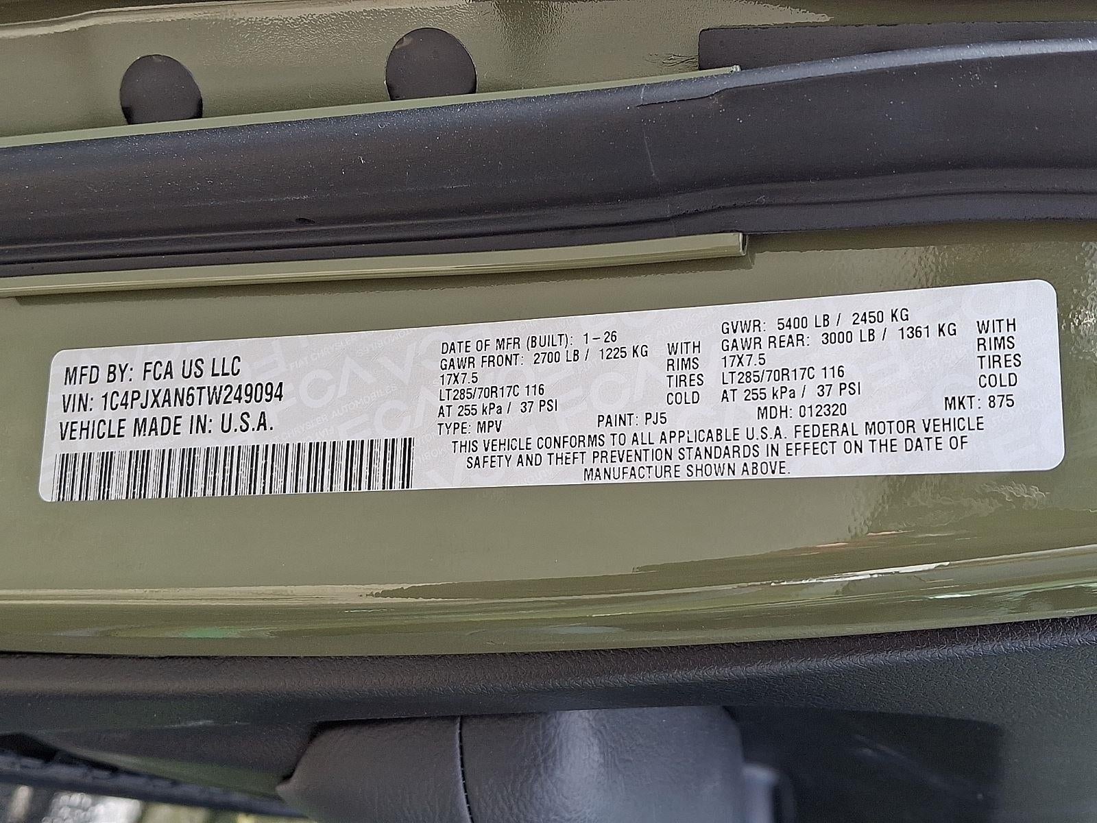 2026 Jeep Wrangler Willys