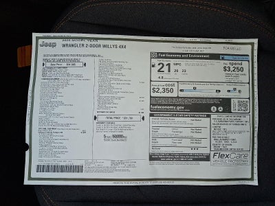 2026 Jeep Wrangler Willys