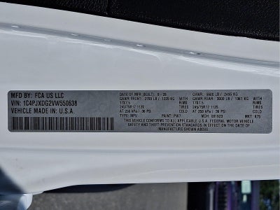 2027 Jeep Wrangler Sport S