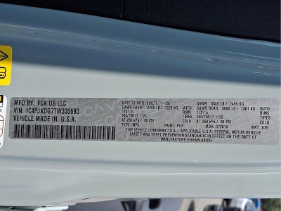 2026 Jeep Wrangler Sport S