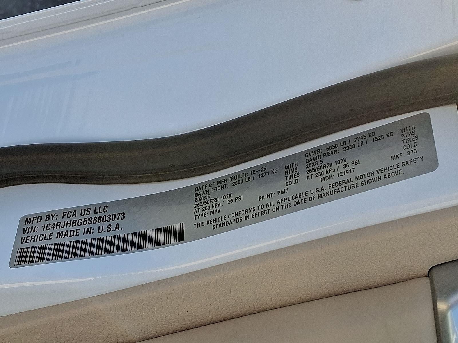 2025 Jeep Grand Cherokee Limited