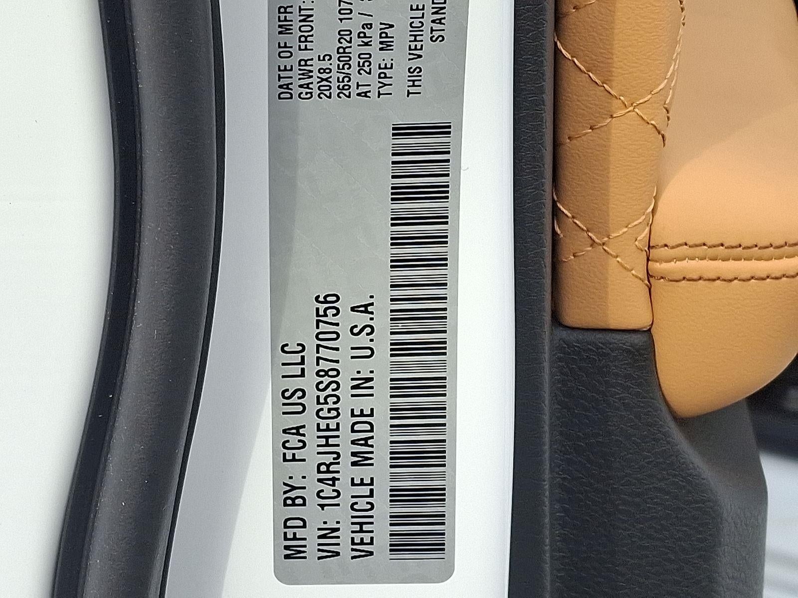 2025 Jeep Grand Cherokee Summit