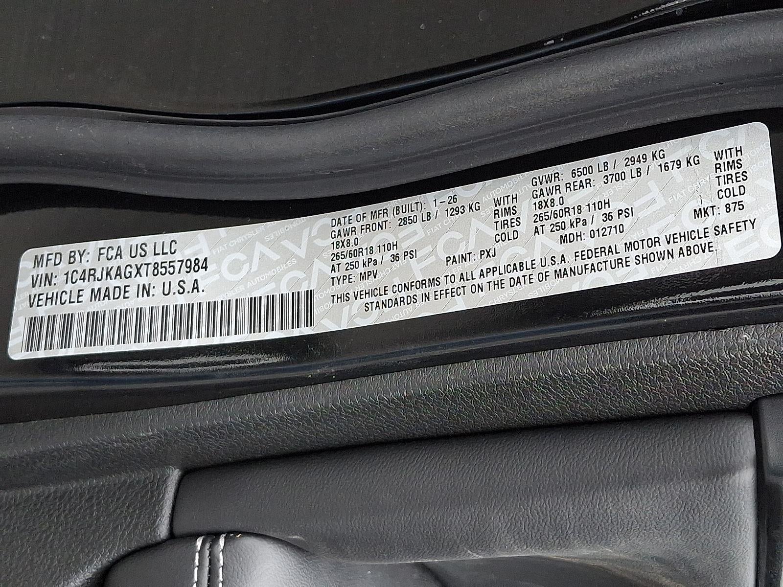 2026 Jeep Grand Cherokee L Laredo X