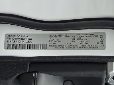 2027 Jeep Grand Cherokee L Laredo Altitude