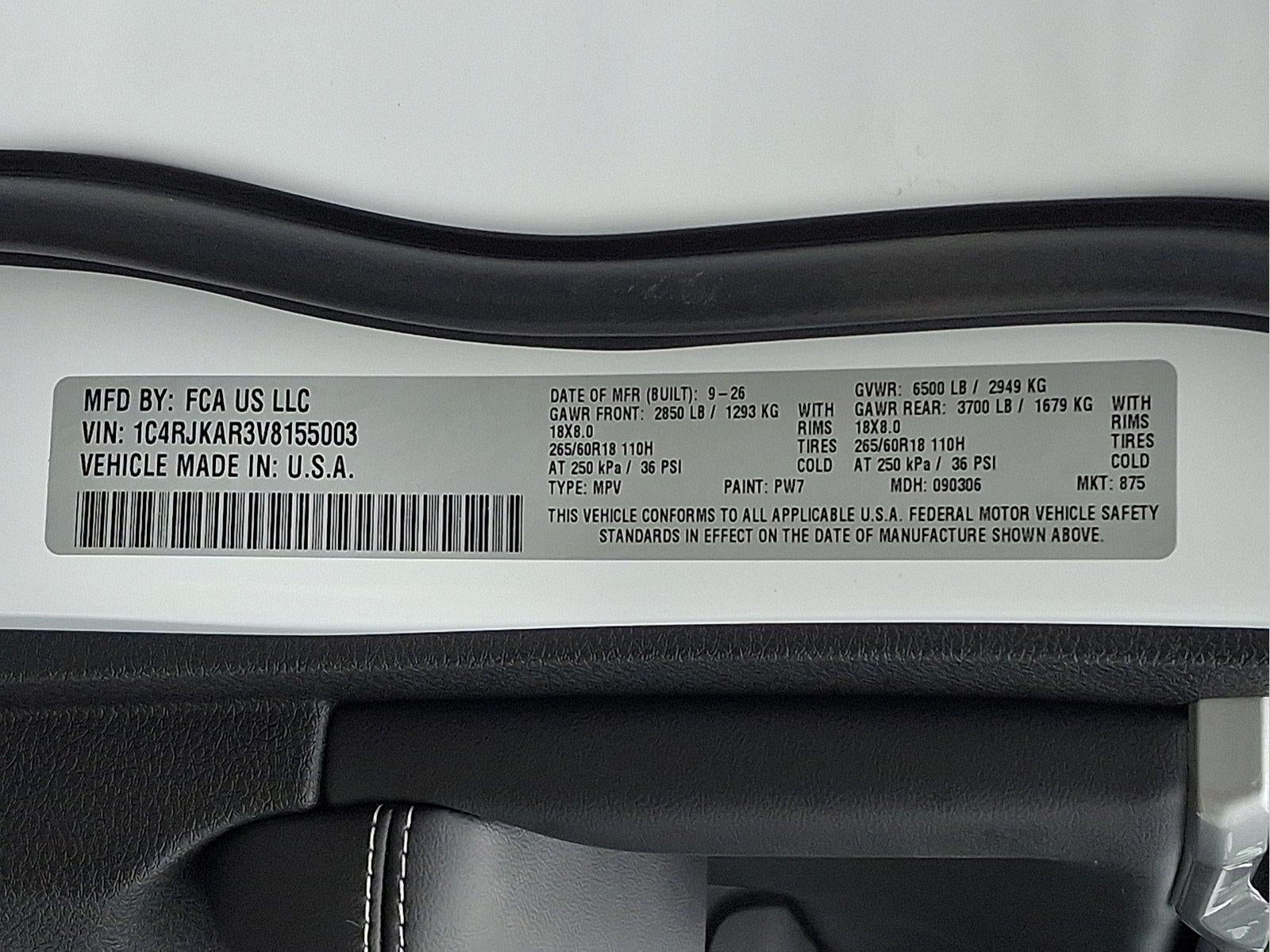 2027 Jeep Grand Cherokee L Laredo Altitude