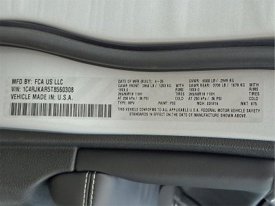 2026 Jeep Grand Cherokee L Laredo Altitude