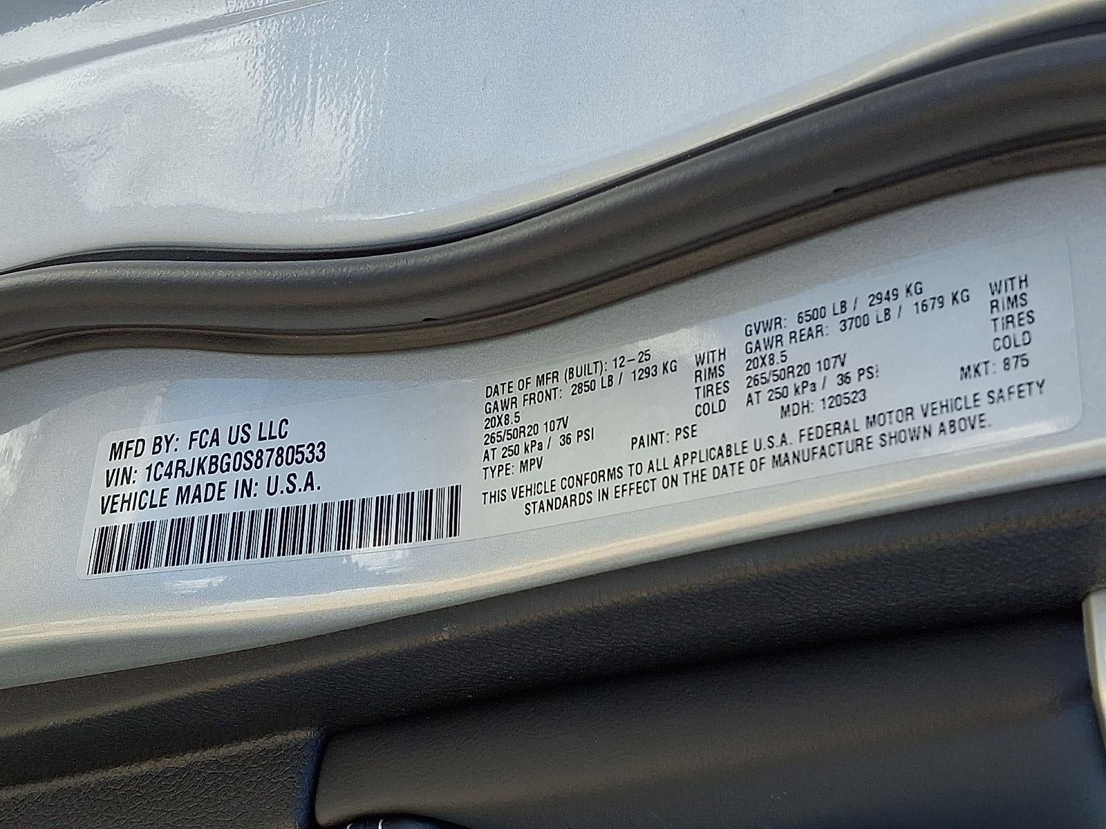 2025 Jeep Grand Cherokee L Limited