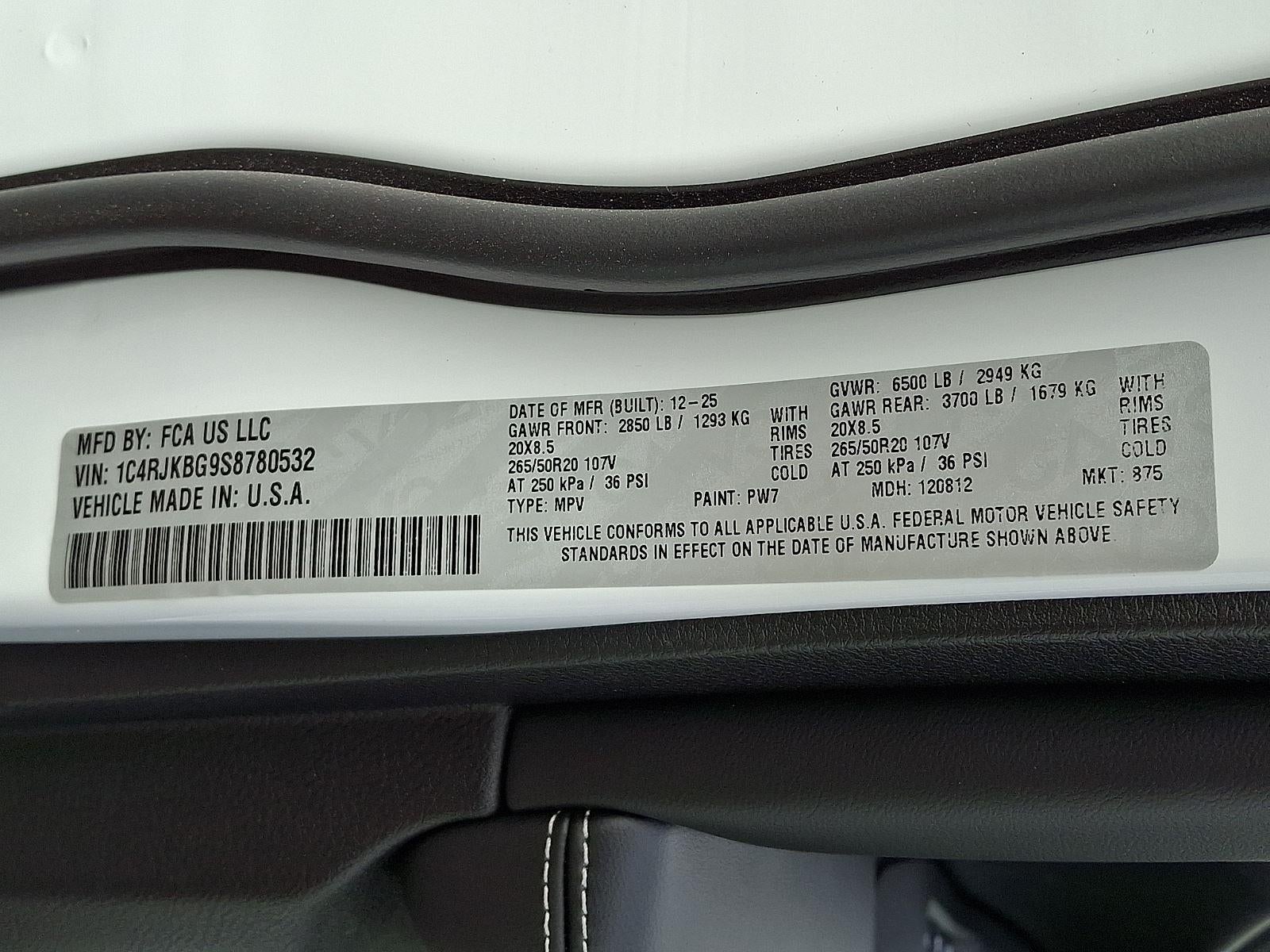 2025 Jeep Grand Cherokee L Limited