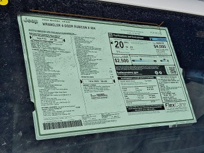 2026 Jeep Wrangler Rubicon X