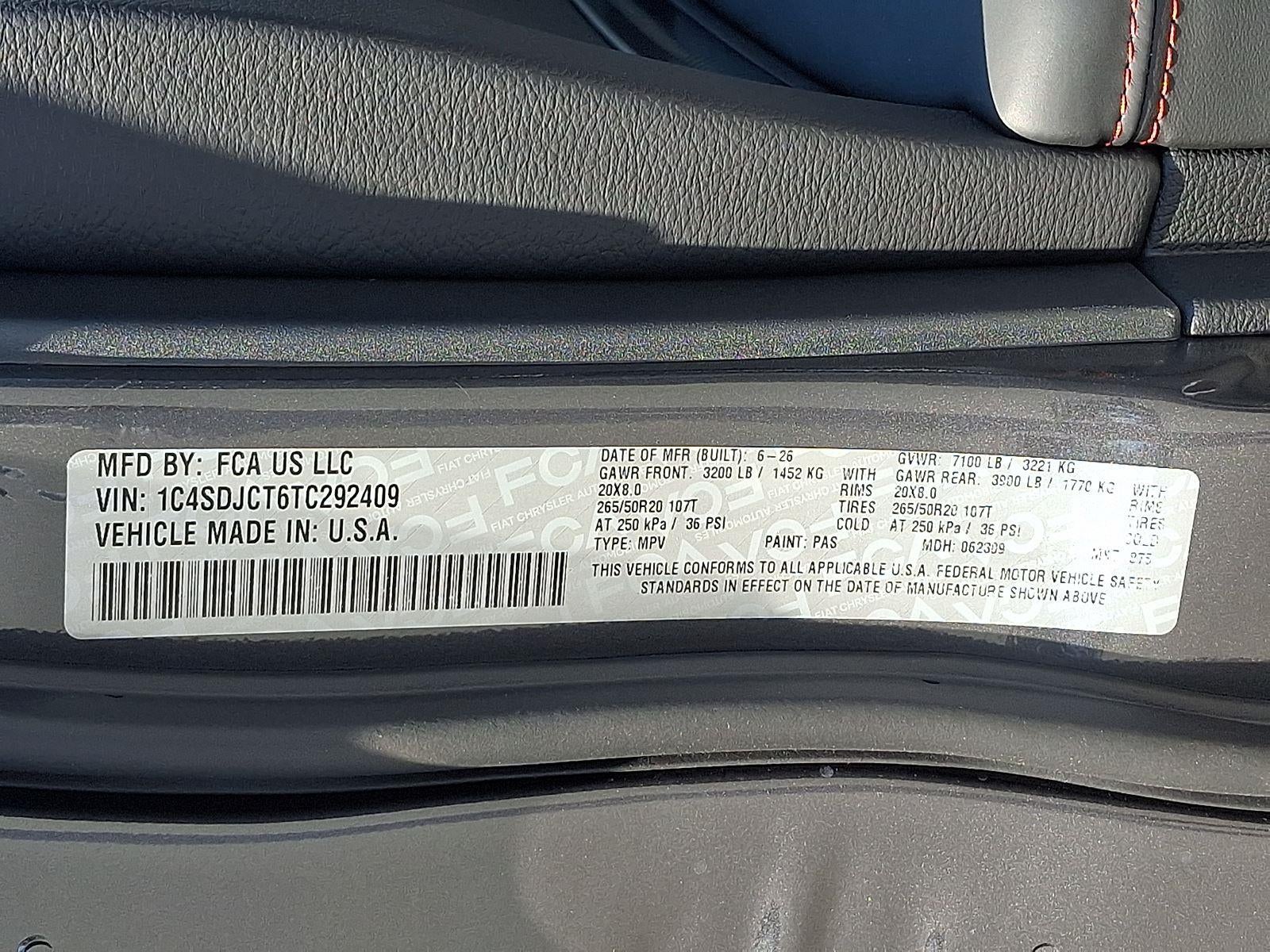 2026 Dodge Durango GT Plus HEMI V8