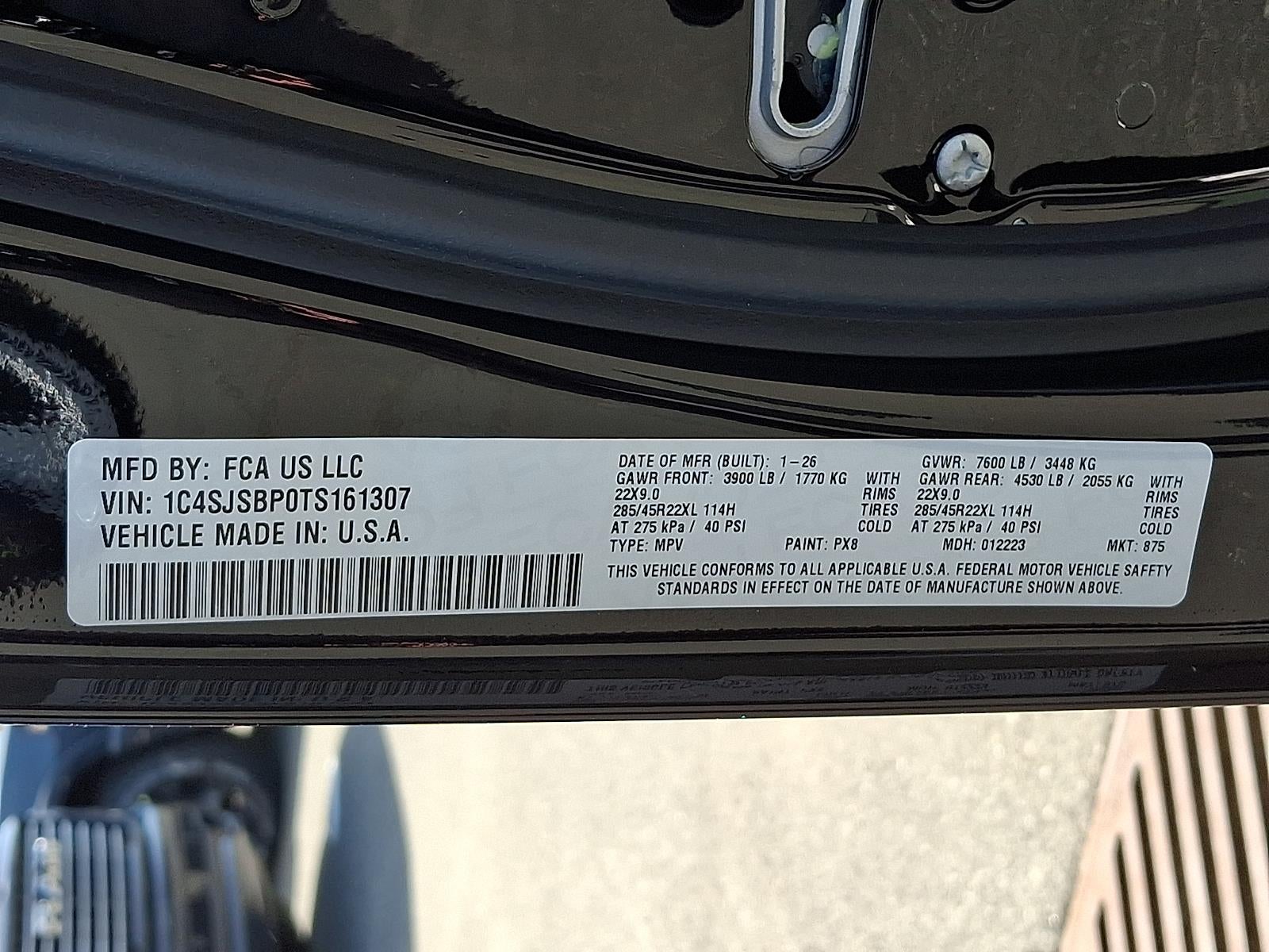 2026 Jeep Grand Wagoneer L Limited Reserve