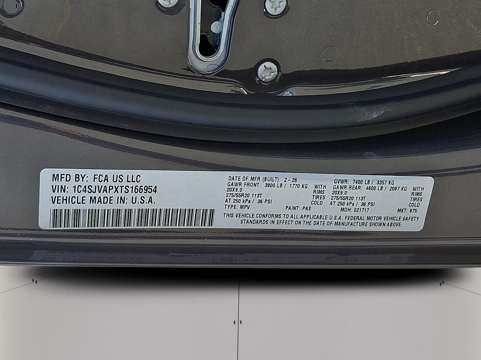 2026 Jeep Grand Wagoneer Upland