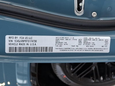 2026 Jeep Grand Wagoneer Limited Reserve