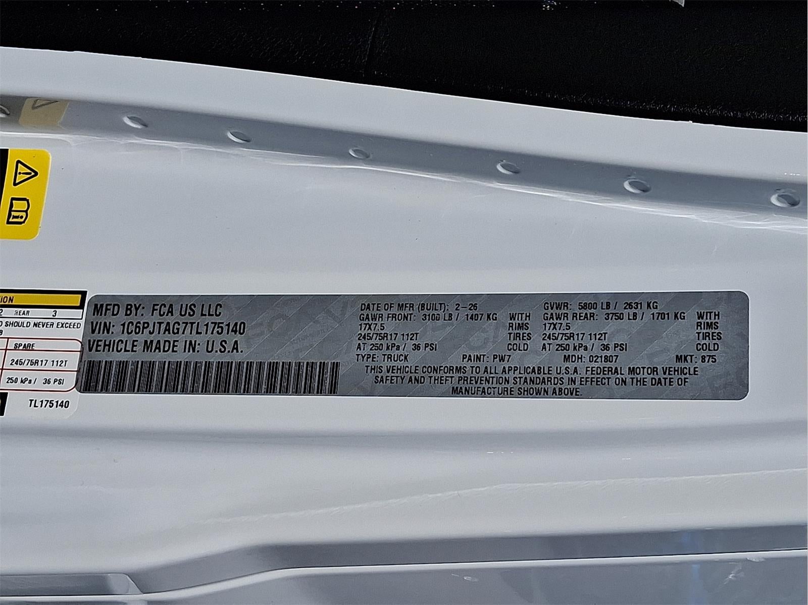 2026 Jeep Gladiator Sport S