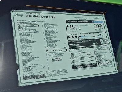 2026 Jeep Gladiator Rubicon X