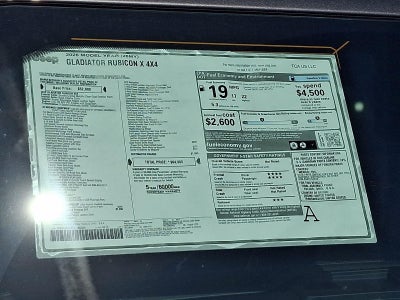 2026 Jeep Gladiator Rubicon X