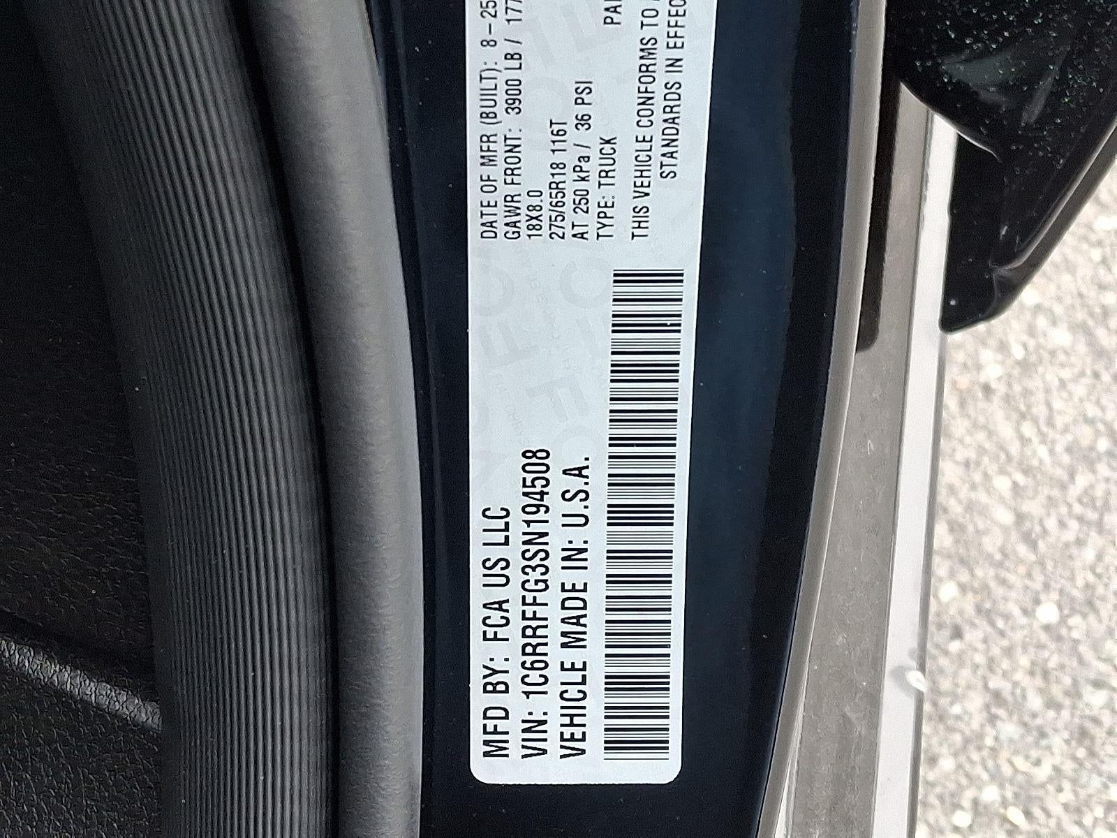 2025 RAM 1500 Big Horn