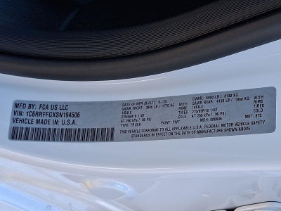 2025 RAM 1500 Big Horn