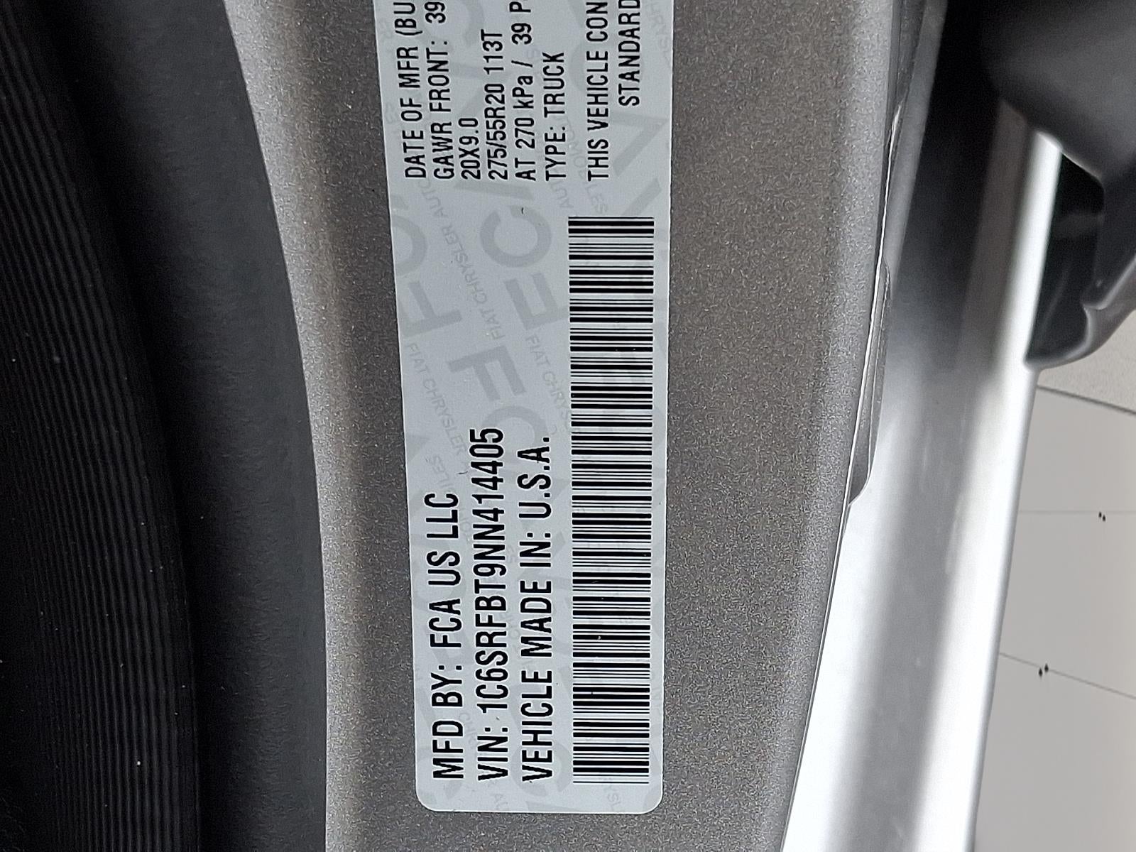 2022 RAM 1500 Big Horn