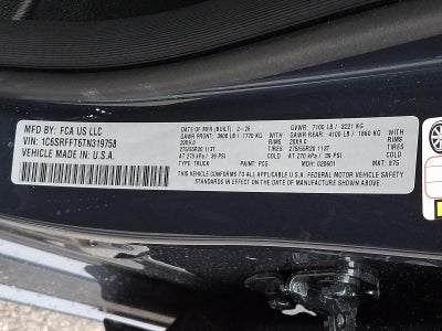 2026 RAM 1500 Big Horn