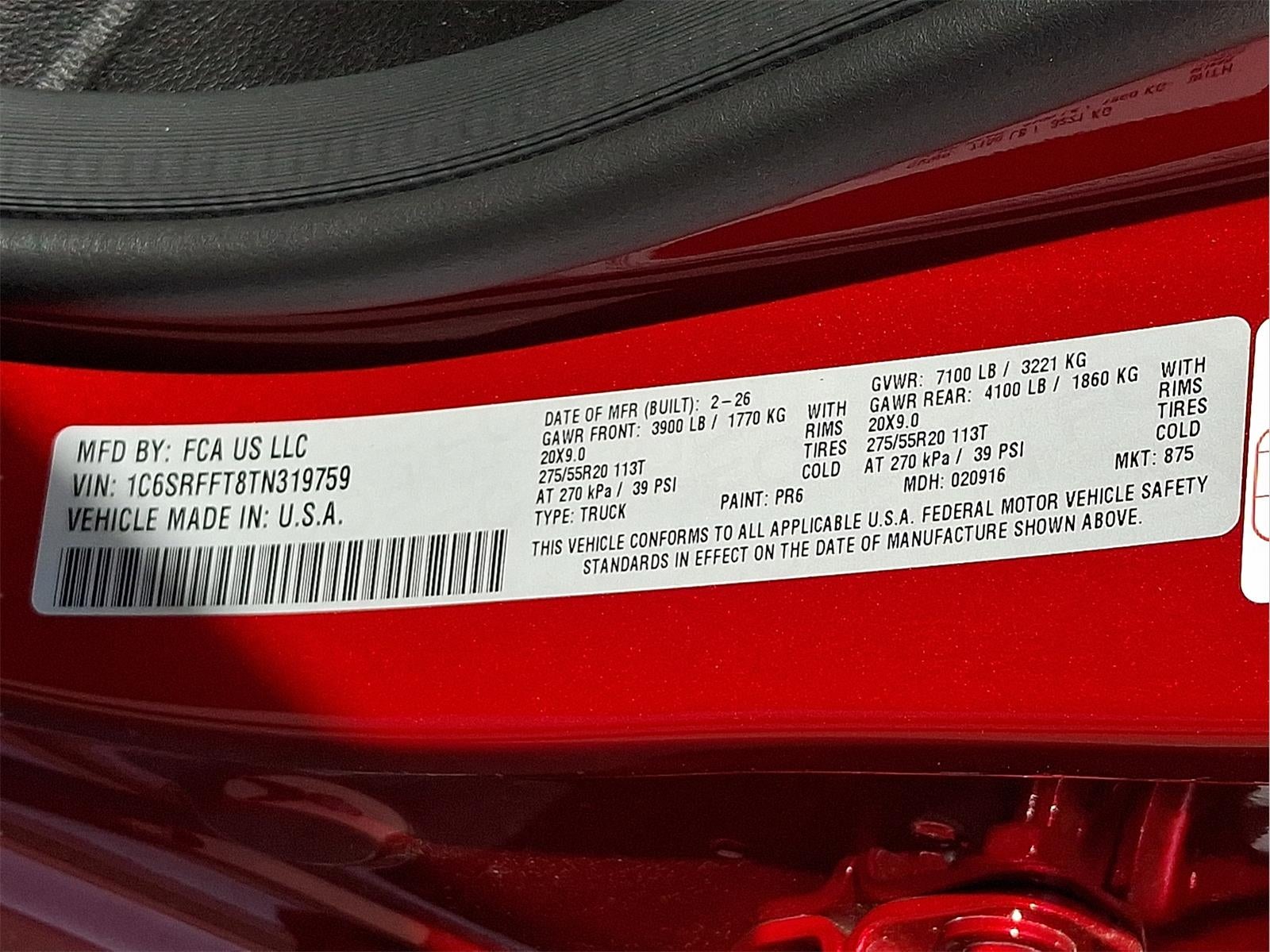 2026 RAM 1500 Big Horn