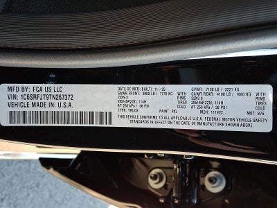 2026 RAM 1500 Laramie