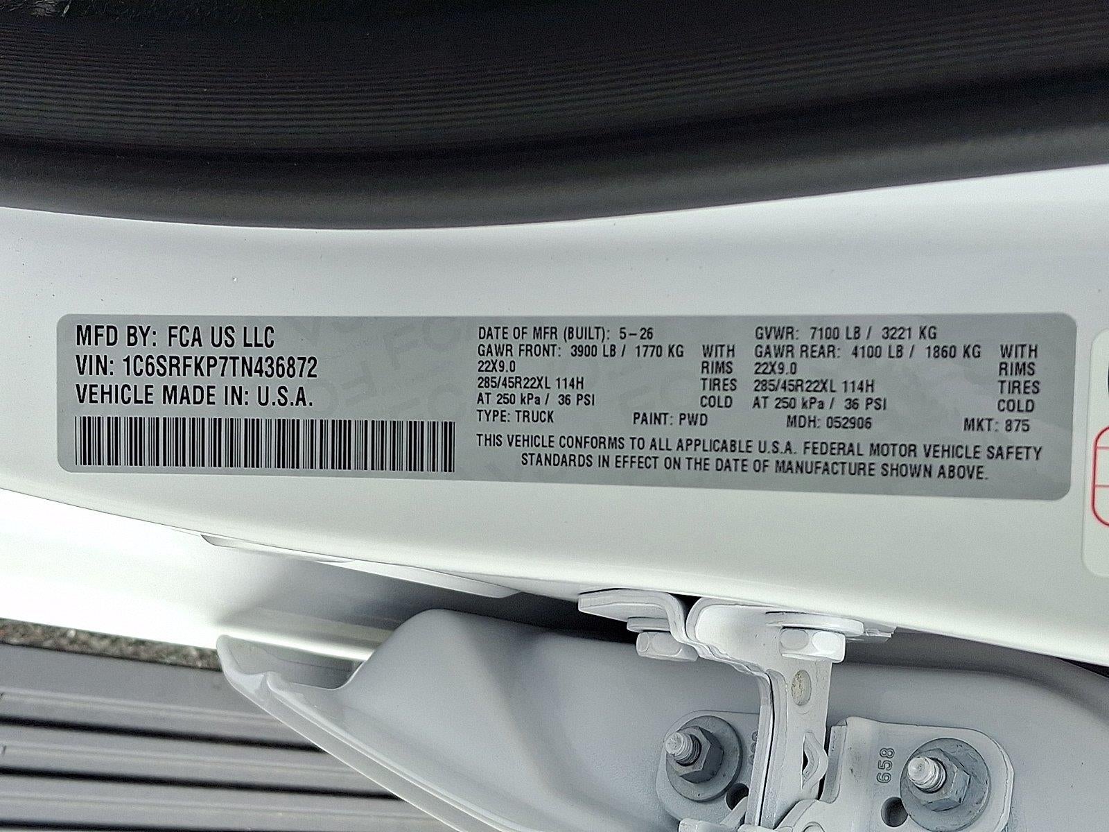 2026 RAM 1500 Tungsten