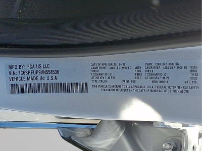 2027 RAM 1500 RHO