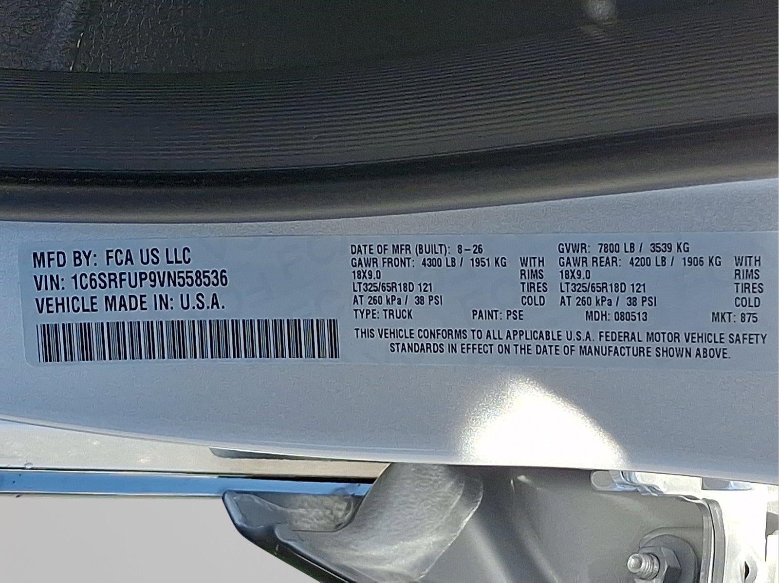 2027 RAM 1500 RHO