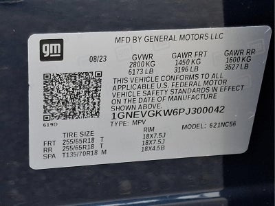 2023 Chevrolet Traverse LT Cloth