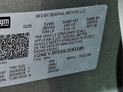 2025 Chevrolet Traverse AWD Z71