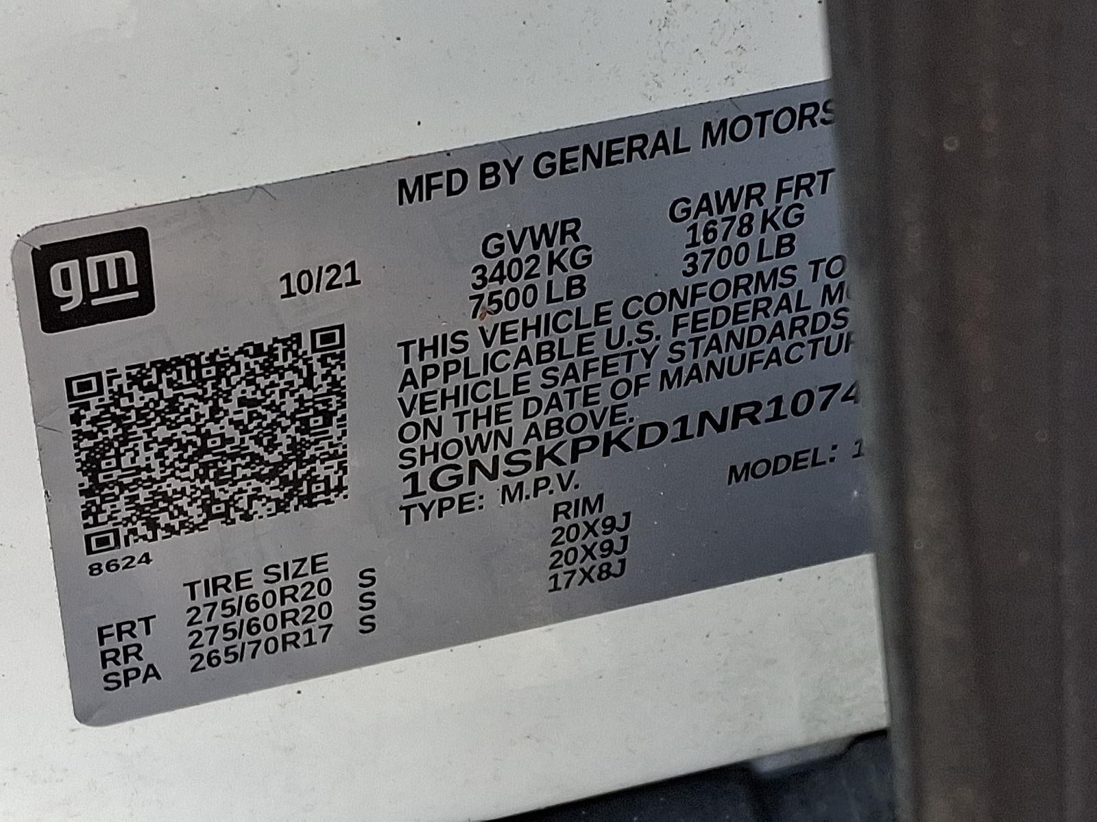 2022 Chevrolet Tahoe Z71