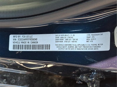 2026 Dodge Charger Scat Pack Plus