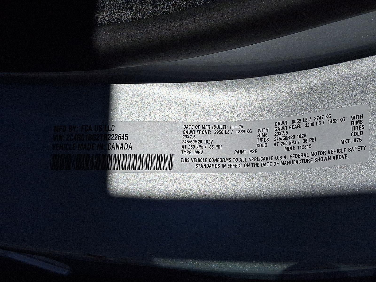 2026 Chrysler Pacifica Select