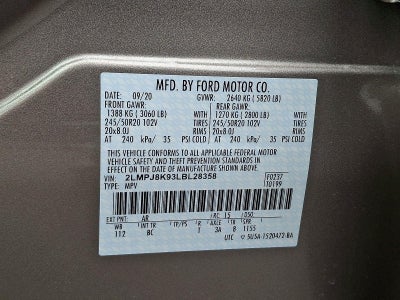 2020 Lincoln Nautilus Reserve