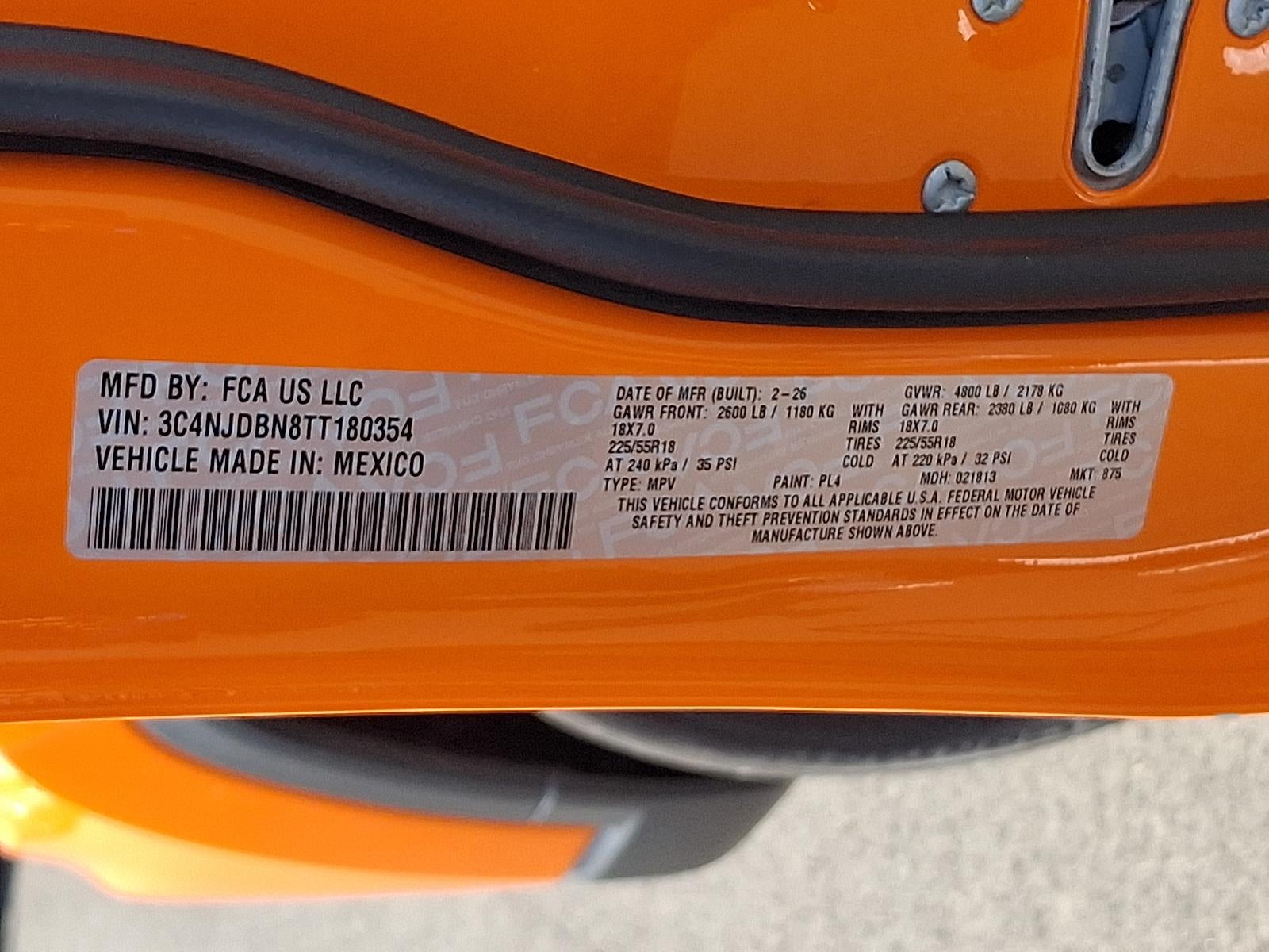 2026 Jeep Compass Latitude Altitude