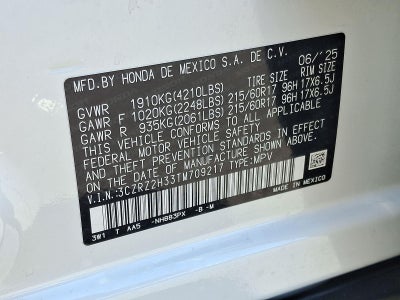 2026 Honda HR-V LX