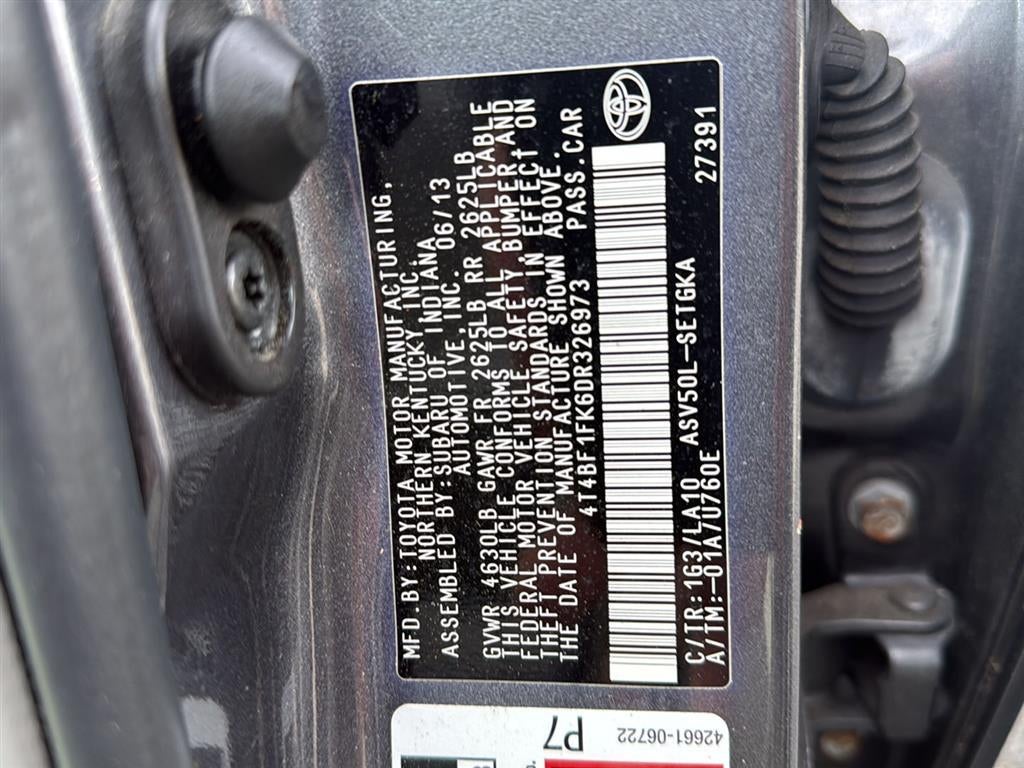 2013 Toyota Camry SE