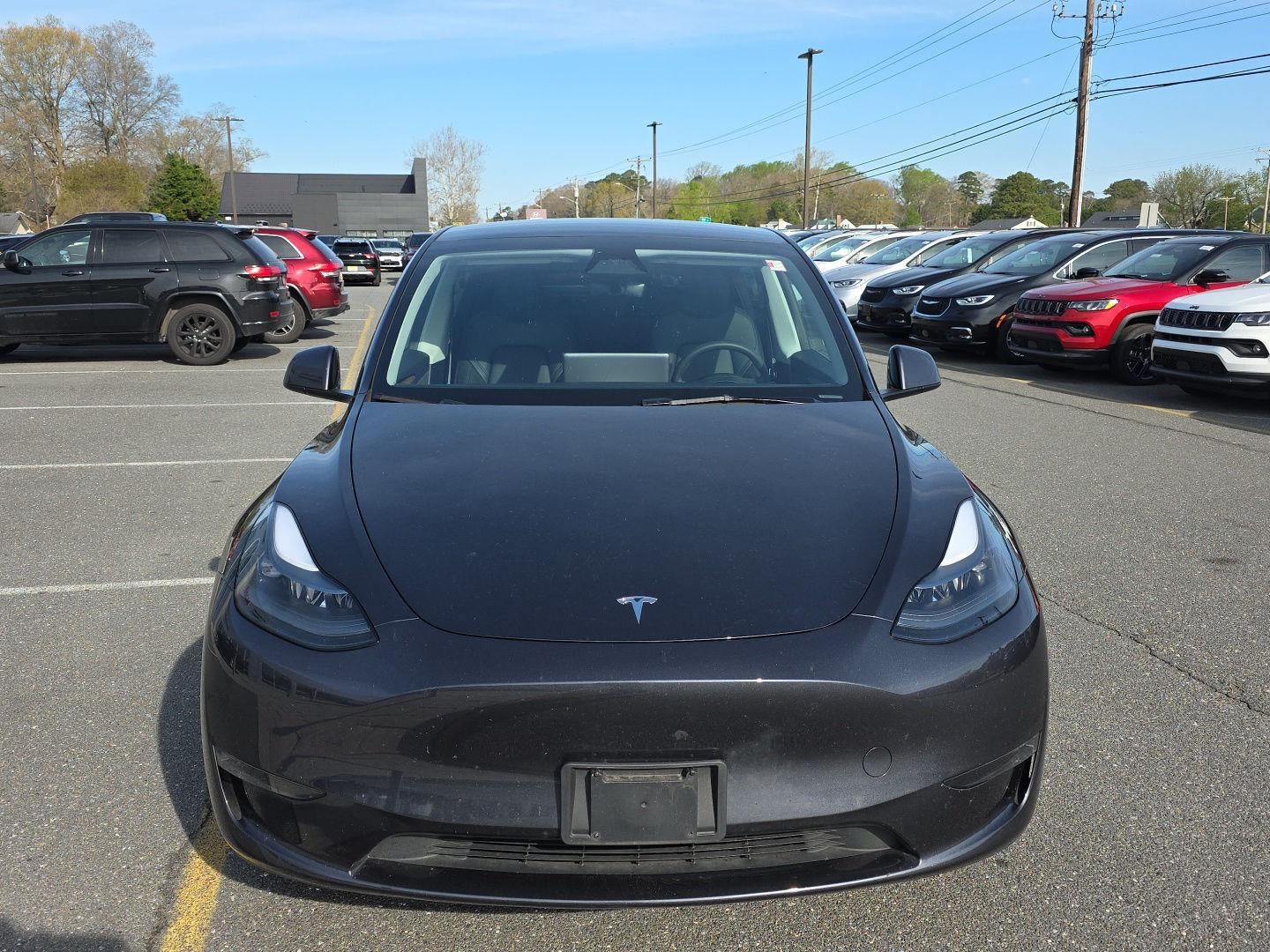 Used 2024 Tesla Model Y Long Range with VIN 7SAYGDEE3RA222671 for sale in Millsboro, DE
